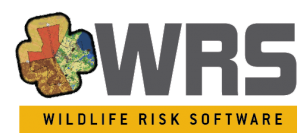 Logo WRS ombre jaune bernache et contour blanc